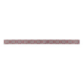 rood en grijs geometrisch Abstract patroon Lint (Voorkant)