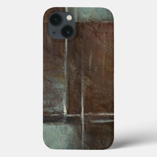 Rood- en grijze Brick-muur Case-Mate iPhone Case (Achterkant)