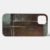 Rood- en grijze Brick-muur Case-Mate iPhone Case (Achterkant (horizontaal))