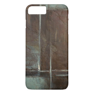 Rood- en grijze Brick-muur iPhone 8 Plus / 7 Plus Hoesje