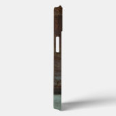 Rood- en grijze Brick-muur Case-Mate iPhone Case (Achterkant / Rechts)