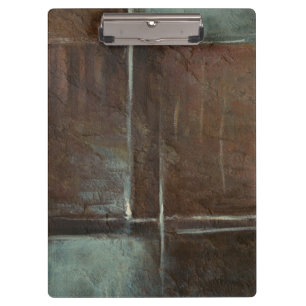 Rood- en grijze Brick-muur Klembord