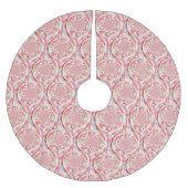 Rood en groen Abstract Burst Design Kerstboom Rok (Voorkant)