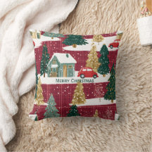 Rood en Groen Bos Kerst Dorp
