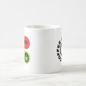Rood en Groen Funny Coffee en Start Mok (Center)