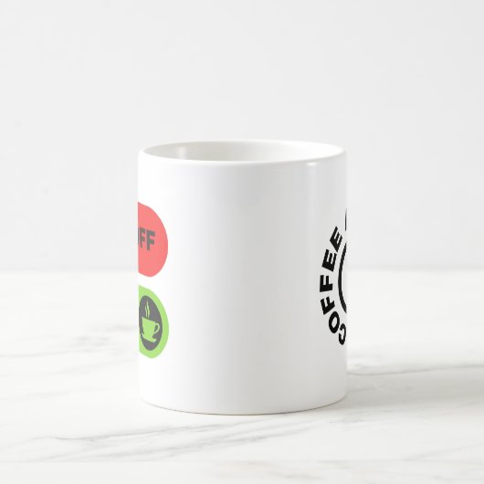 Rood en Groen Funny Coffee en Start Mok (Center)