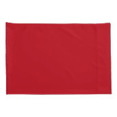 Rood en groen gekleurd kussensloop (Achterkant-Rechts)