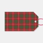 Rood en groen geplakt cadeaulabel (Voorkant (Horizontaal))