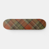 Rood en groen geplakt skateboard (Horizontaal)
