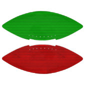 Rood en groen gestreept Football (Panelen)