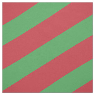 Rood en groen gestreepte patroon stof