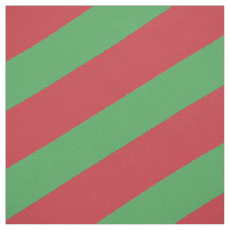 Rood en groen gestreepte patroon stof