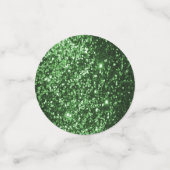 Rood en groen glitter confetti (Kleine voorkant)
