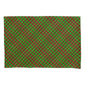 Rood- en Groen Glitter Kussensloop (Voorkant-Links)