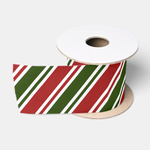 Rood en groen kerstfeest lint