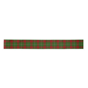 Rood en groen Schotse Tartan Plaid Lint