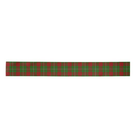 Rood en groen Schotse Tartan Plaid Lint (Voorkant)