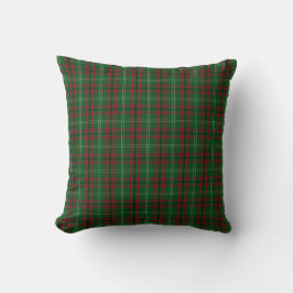 Rood en groen Sierkussen Tartan