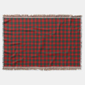 Rood en Groen Stewart van Atholl Clan Tartan Deken (Voorkant)