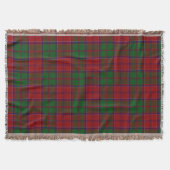 Rood en groen Tartan Deken (Voorkant)