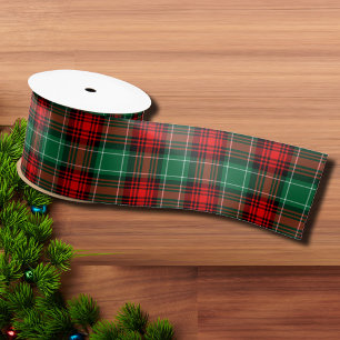 Rood- en groene feestdag met lint