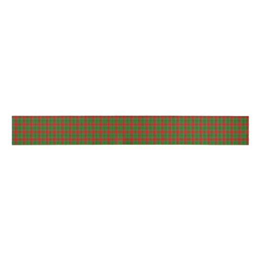 Rood- en groene feestlint grosgrain lint (Voorkant)