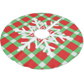 Rood- en groene kerstboomrokken kerstboom rok (Gekanteld)