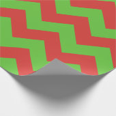 Rood en groener papier met extra grote boringen (Hoek)