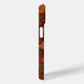 Rood- en Oranje-Agate Slab Case-Mate iPhone Case (Achterkant / Rechts)