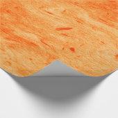 Rood en Oranje marmer Cadeaupapier (Hoek)