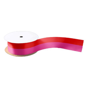 Rood- en roze band lint