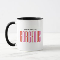 Rood en Roze Elegant Romance Paar Mok