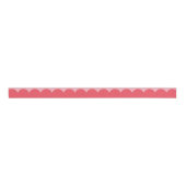 Rood en roze koolstof grosgrain lint (Voorkant)
