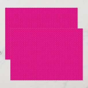 Rood en roze polka dot inpakpapier met gelijkmatig kaart