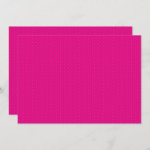 Rood en roze polka dot inpakpapier met gelijkmatig kaart