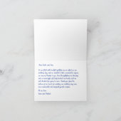 Rood- en roze rozen bedankkaart (Binnen)