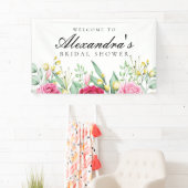 rood en roze Vrijgezellenfeest Spandoek (Insitu)