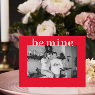 Rood en roze zijn mijn Paar foto Valentijnse P Briefkaart