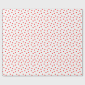 Rood en wit cadeaupapier (Vlak)