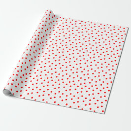 Rood en wit cadeaupapier