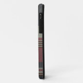 Rood en wit Case-Mate iPhone case (Achterkant/links)