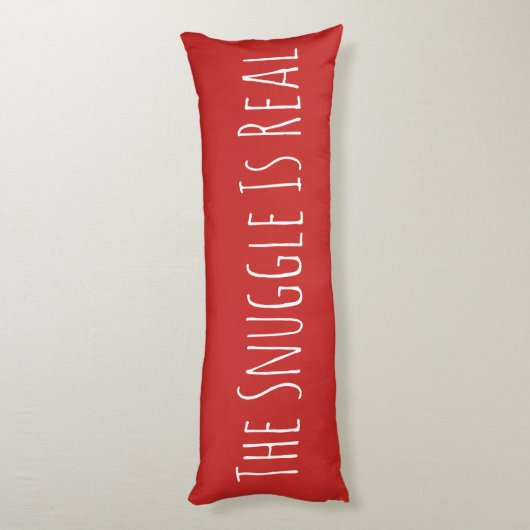 Rood en wit de hoek is echt lichaamskussen (Achterkant (Verticaal))