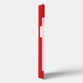 Rood en wit diagonaal Gingham. Case-Mate iPhone Case (Achterkant / Rechts)