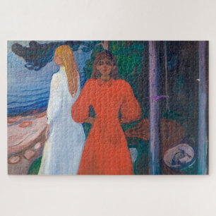 Rood en Wit Edvard Munch Legpuzzel