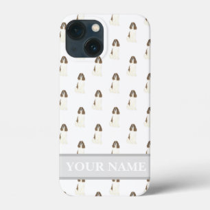 Rood en wit Engels Springer Spaniel iPhone 13 Mini Hoesje