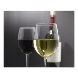 rood en wit foto afdruk