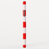 Rood en wit gecheckt patroon Case-Mate iPhone case (Achterkant/rechts)