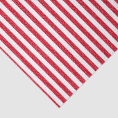 Rood en wit gestreept omslagpapier tissuepapier (Detail)