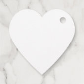 Rood en wit Gingham Plaid Bedankjes Labels (Achterkant)