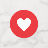 Rood en Wit Ik Doe BBQ Verloving Douche Confetti (Kleine voorkant)